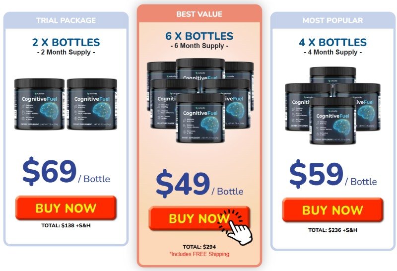 Official CognitiveFuel order page